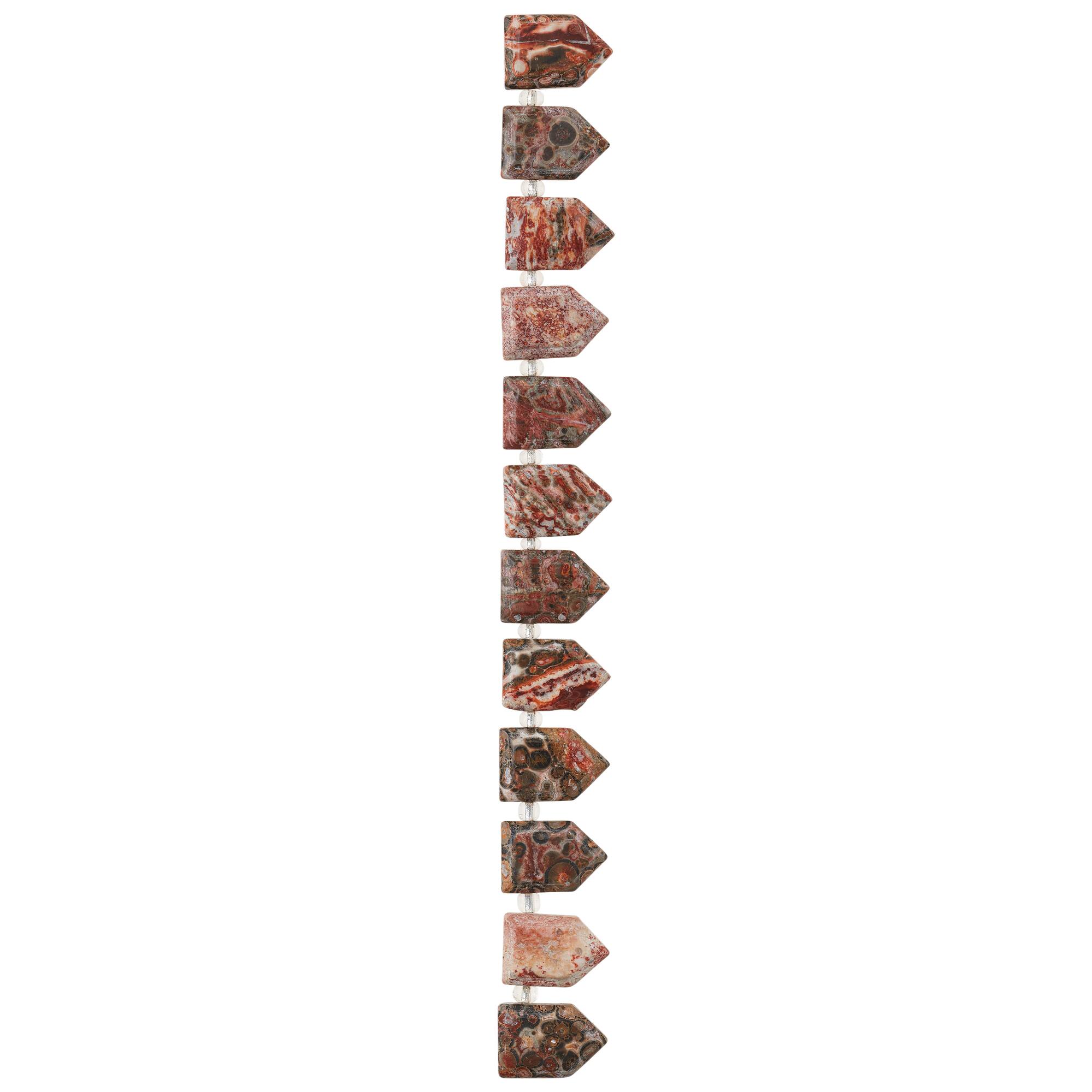 Leopard Jasper Arrow Beads, 18mm by Bead Landing™